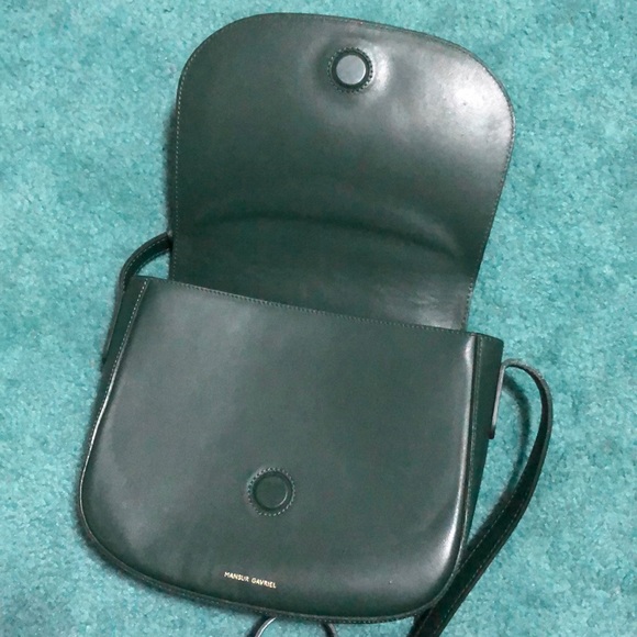 Mansur Gavriel Vegetable Tanned Leather Crossbody - Picture 4 of 9